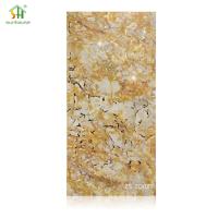 Panneaux muraux en marbre acrylique 5D de qualité supérieure pour les espaces commerciaux / projets résidentiels