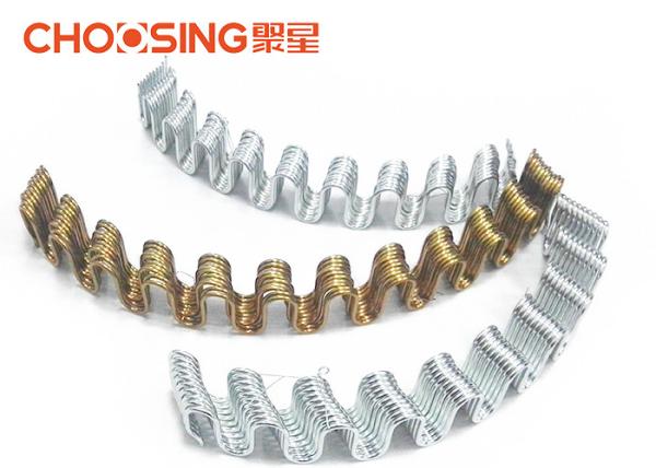 Rolling / Round Sinuous Wire Springs Standard Arc Strictly Fatigue Tested
