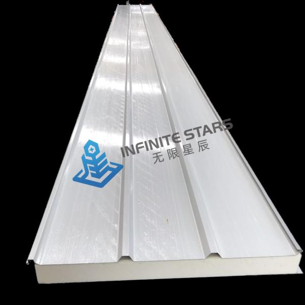 Strong Color Steel Sandwich Panel PU 50 Type Environmental Protection Energy Saving
