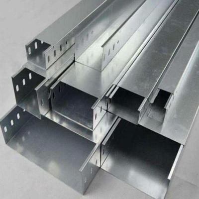 ISO9001 Solid Bottom Type Cable Tray 50mm-1000mm Width