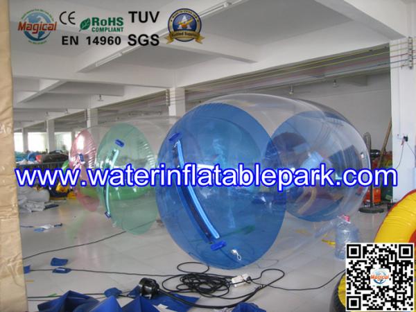 Commercial Colorful Walking Water Roller Ball For Lake / Pool