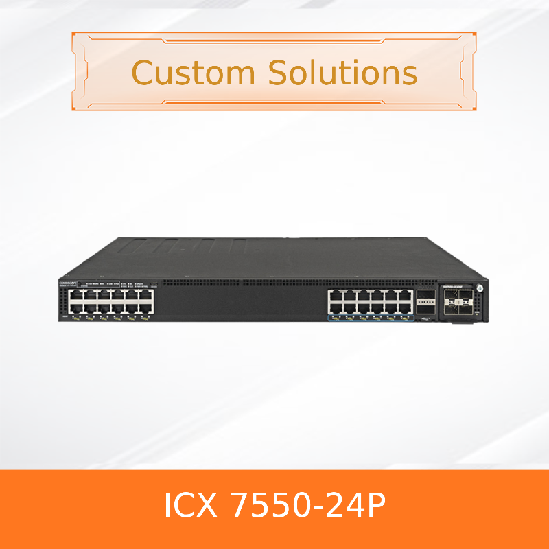 RUCKUS сетевой коммутатор ICX 7550-24P Enterprise Stackable Switch