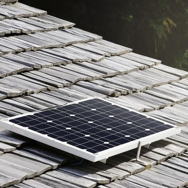 60W Monocrystalline Solar Panel 22.5% Efficiency for Marine RV Off Grid