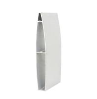 la puerta de aluminio de la casa de 0.8m m perfila la lumbrera sacada superficie de sustentación al aire libre de la sombrilla