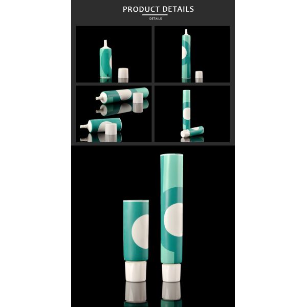трубка D28mm 60ml ABL пластиковая с острым соплом для зубной пасты продуктов личной заботы