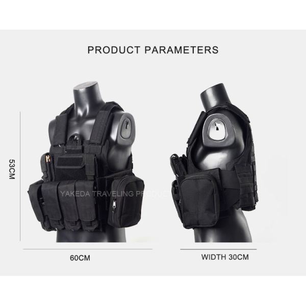 Black Hawk Tactical Vest Tactical Assault Gear Vest 600D Polyester