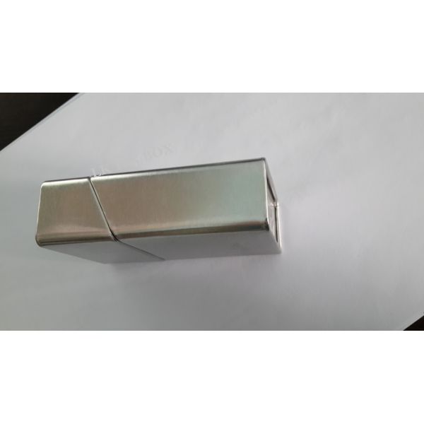 Caixas de cigarro com gravação, casos do metal do tabaco do bastão do bloco do cigarro