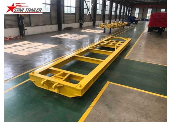 Bulk Cargo Transport Roro Mafi Trailer Port Trailer Axles With Customized Logo