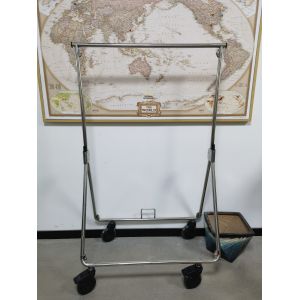 Foldable Stainless Steel Display Stand - Heavy-Duty & Portable