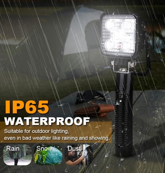 15W USB Rechargeable LED Flashlight with 7.4V 3000mAh Li-ion Battery and 1 Year Warranty Tactical Flashlight