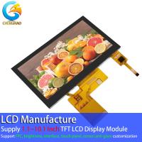 Pin libre 800*480 de pouce FPC 40 du moniteur 4,3 d'écran tactile d'affichage à cristaux liquides d'angle de visualisation