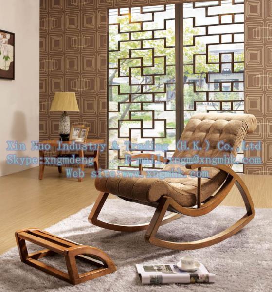 Wooden chairs, wooden rocking chair, leisure chair, deck chair
