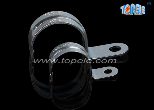 EMT rigid straps one hole zinc coated steel rigid strapping / Pipe Strap / China manufacturing high quality