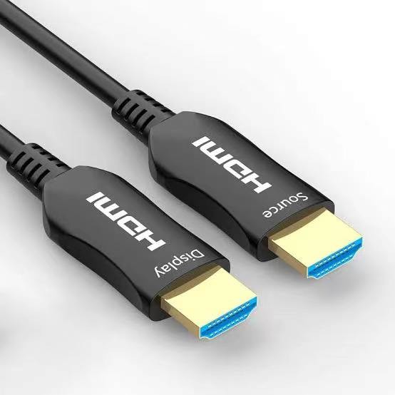 HDMI кабель с оптоволоконной связью длительного диапазона до 4K и 8K поддерживает HDMI 2.0/1.4