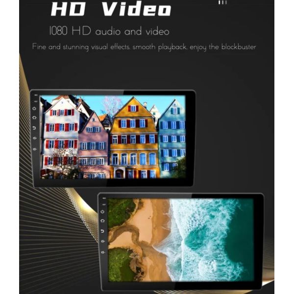 Pouce sans fil capacitif stéréo Android 10 de l'unité 7 de tête d'Android Carplay de double voiture de vacarme