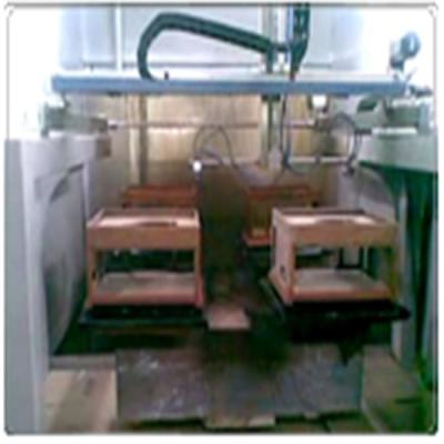 6 motorista robótico do servo motor da máquina 750W da pintura de pulverizador do CNC da linha central