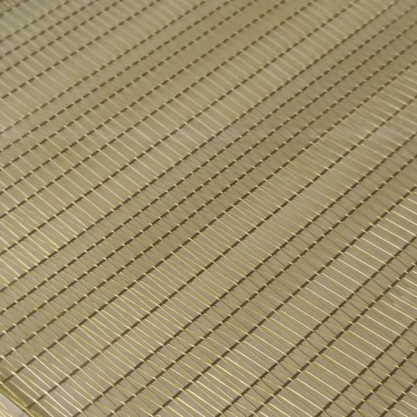 Fire Resistant Transparent Insulated Metal Laminated Glass Fabric For Building