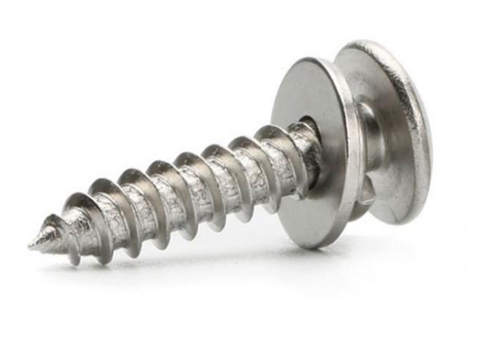 2.2 2.9 3.5  B8 B8m B8t Astm A453 Gr660 A286 Cross Recessed Pan Head Tapping Screws And Plain Washer 