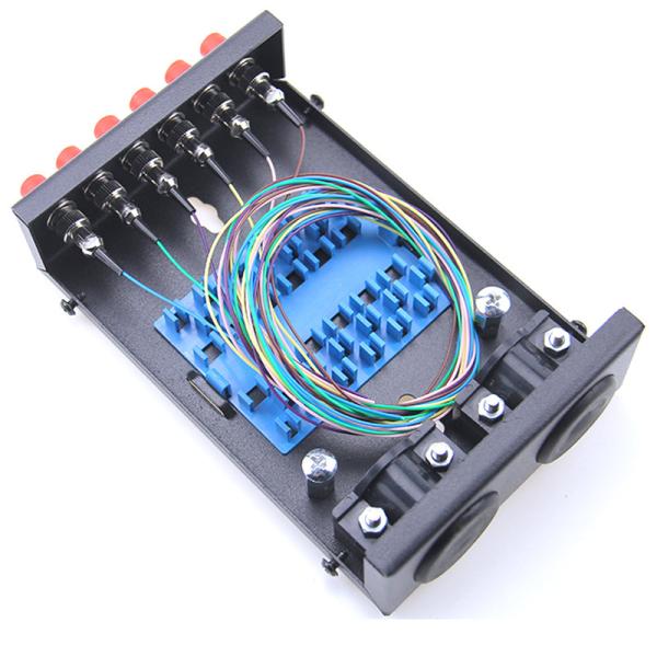Indoor 12 Cores FC SC LC 6 Port Wall Mount Patch Panels