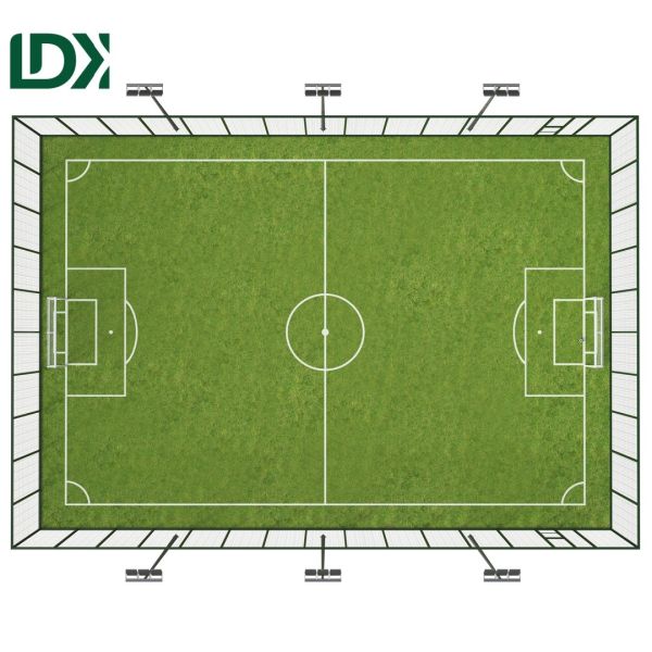 Equipo de entrenamiento de fútbol de gimnasio portátil Cajera de fútbol modular Gol de fútbol 1.2m X 0.8m Tamaño del campo personalizable