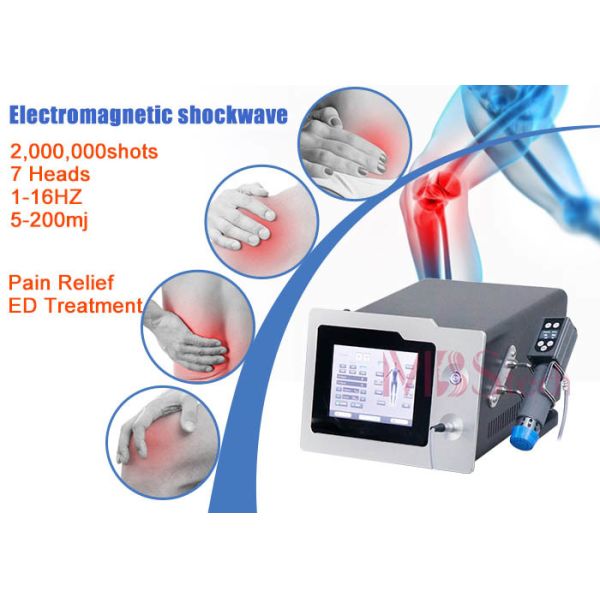 5mj Focused Therapy ED Electromagnetic Shockwave Equipment