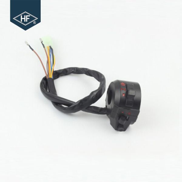 Motorcycle Parts Black Aluminum alloy cafe racer ZJ125 Motorcycle Handle Swith Other Brand