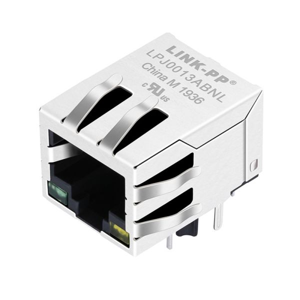 LPJ0013ABNL RJ45 Single Port Data I/O connector UTP 5 10/100Mbps