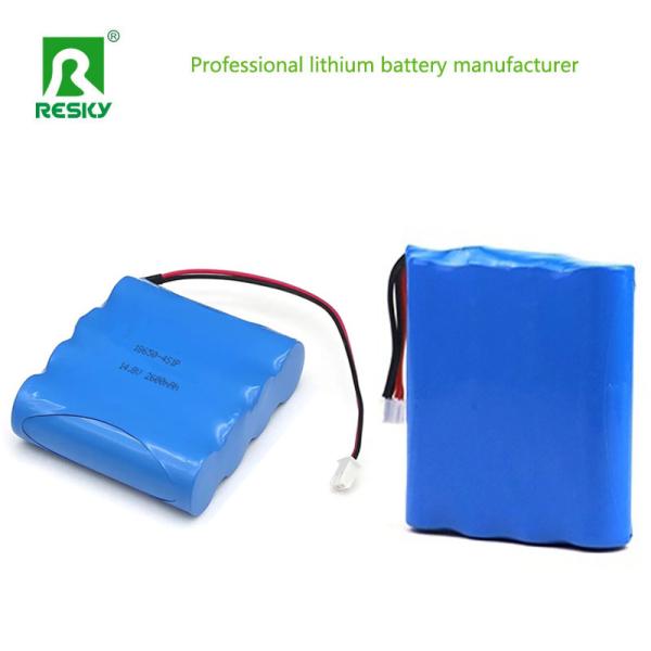 Li-ion Battery Pack 14.8V 2600mAh 4s1p Rechargeable Lithium Ion Batteries For Portable Power Bank