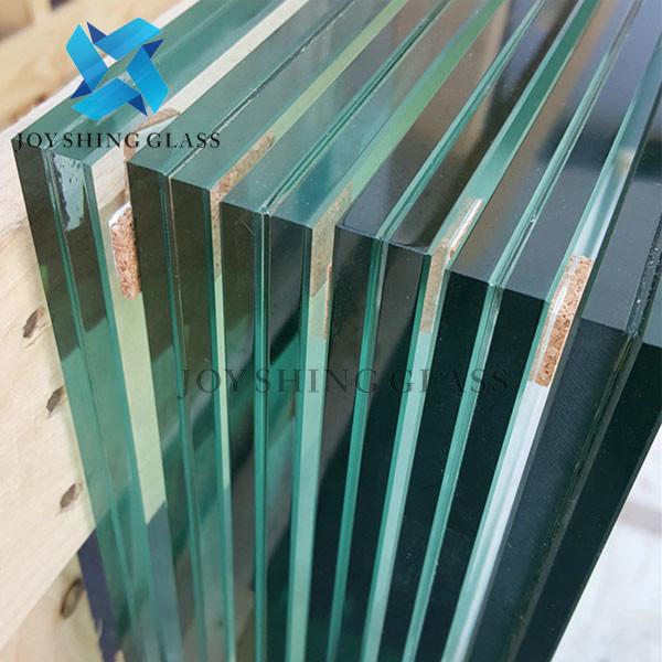 Building Tempered Laminated Glass 6mm 8mm 12mm Toughened Laminated Glass