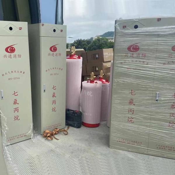 vermelho Sistema de supressão de gases FM200 100L Fabricantes profissionais Vendas directas Garantia da qualidade Concessões de preços