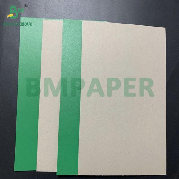 1.1mm 1.2mm Green Coated Lacquered Stiffness Paperboard Grey Back Hard Board