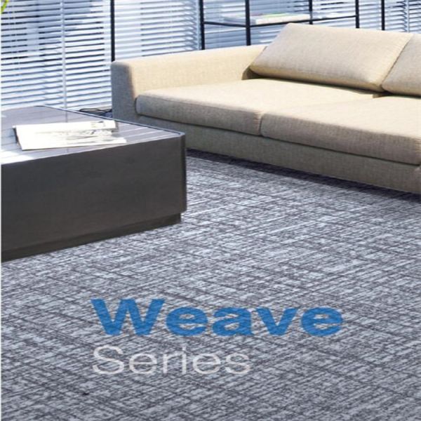 Upgrade Your Flooring with Our Plain Style Nylon Flocked Carpet Tile Roll