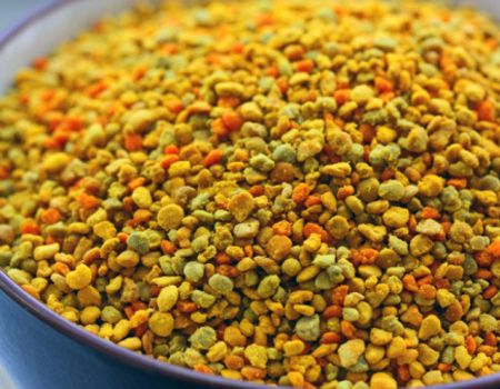 Multi-Flower Raw Bee Pollen Granules 25kg Carton Food Supplement