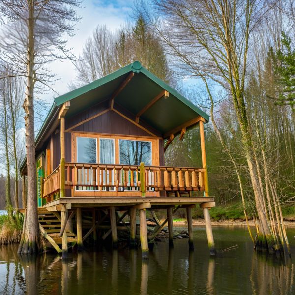 B&B Maison glamour pour une seule personne avec cuisine et salle de bains