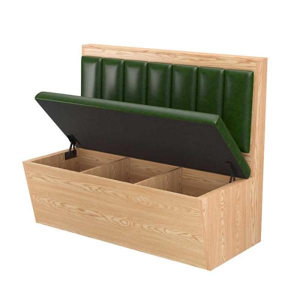 Commercial Use Restaurant Sofa Booth Sets Fast Food U Shape Sofa
