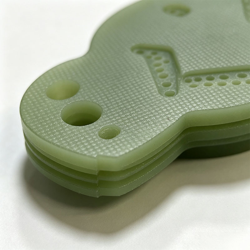 Custom CNC Machined FR4 G10 Fiberglass Insulation Fixture with ISO 2768‑1 Fine Grade Tolerance and High Dielectric Strength for Electrical Applications