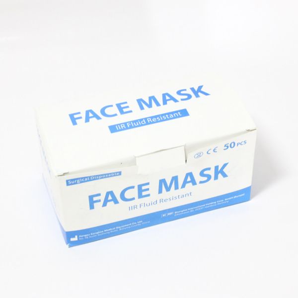 CMYK Recycled KN95 Face Mask Corrugated Paper Box
