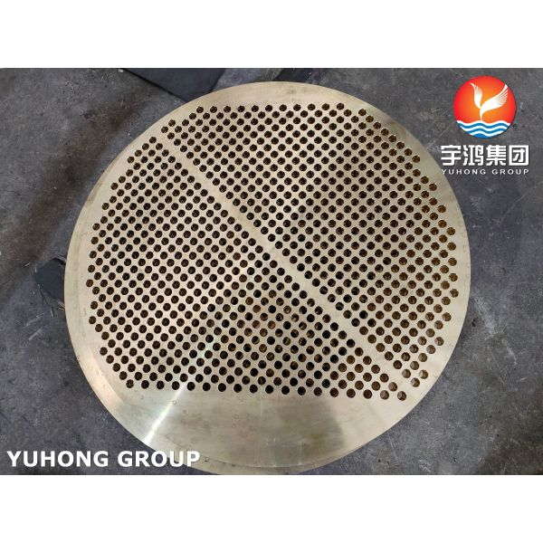 22241 BAFFLE AND TUBESHEET (12) Высокопрочный стальной баффл и трубный лист, используемые в теплообменнике / котле / кондиционере