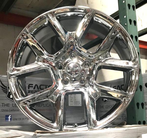 1500 5x5.5 2WD 4WD RAM Limited Chrome Wheels Rims All Season Tires  22