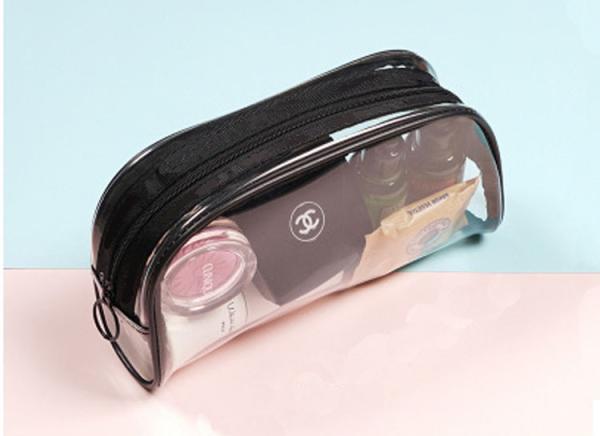 TPU transparent travel makeup bag net hot multi-functional lady wash bag