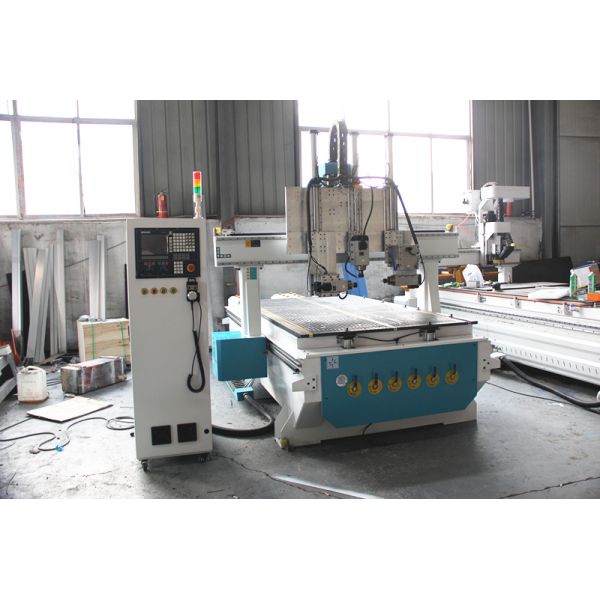 Multi Heads grooving 3D CNC Wood Carving Machine Woodworking Kitchen Cabinet Door