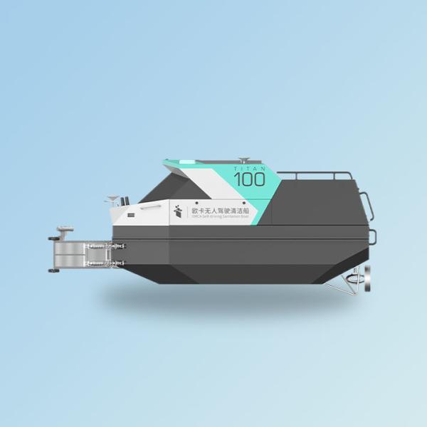 Water Pollution Monitoring Unmanned Survey Boat 1.5m/S IP55 100kg Load