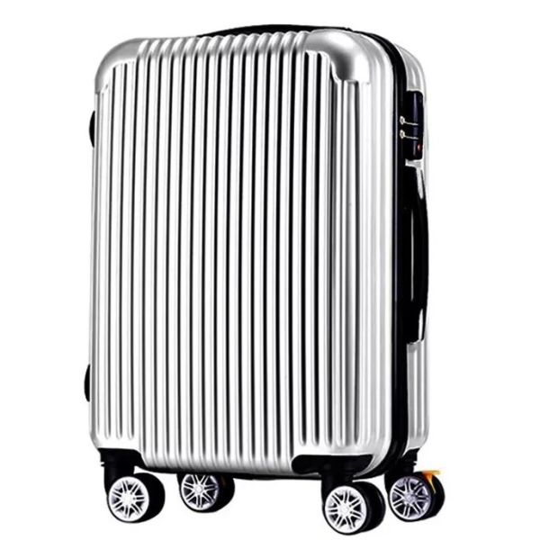 PC Polycarbonate Travelling Luggage Set Of 3 Pieces Shiny Surface Girls Suitcase Hardside Trolley