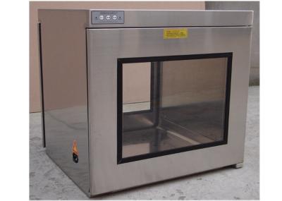 Hepa Filter H13 / H14 Static Cleanroom Pass Box / Cleanroom Pass Through Chambers