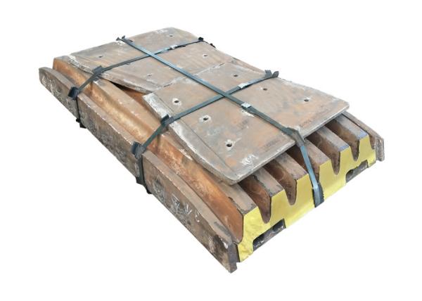 Mining and quarrying jaw crusher jaw plate material high manganese steel