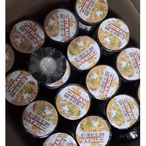 KC63 Cotran Insulating Tape 0.19mm×19mm×20m PVC Cable Identification Insulation Tape KC63