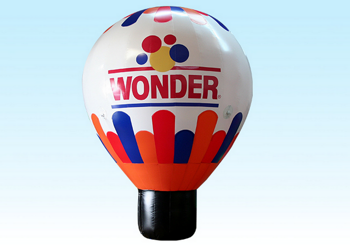 Customized Blow Up Advertising Signs Air Balloon , Promotion Large Advertising Balloons