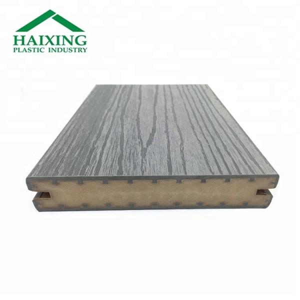 Advanced Engineering Outdoor PVC Garden Flooring Extruded Timber Elastic Composite Decking