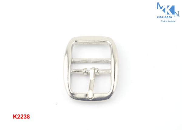 Shiny Metal Shoe Strap Buckles K2238 / Custom Handbag Hardware RustProof
