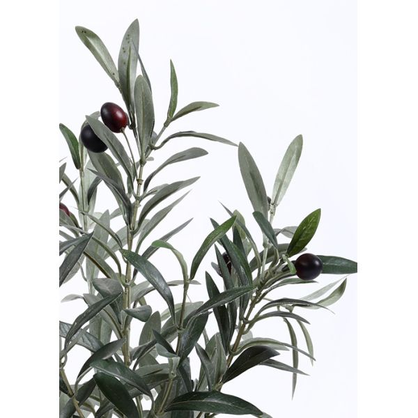 Potted Artificial Olive Tree Bonsai 83CM YC107-5 Stunning Crafted Plastic Silk Material